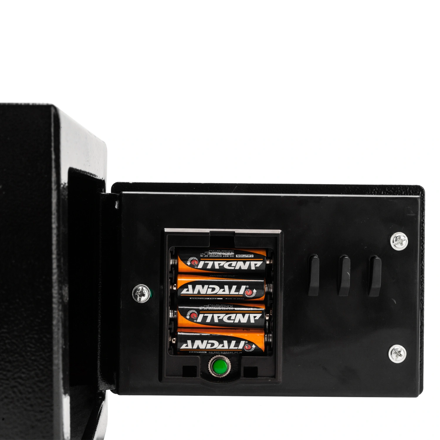 Mini Wall-in Style Electronic Code Metal Steel Box Safe Case 17EF Black view 9