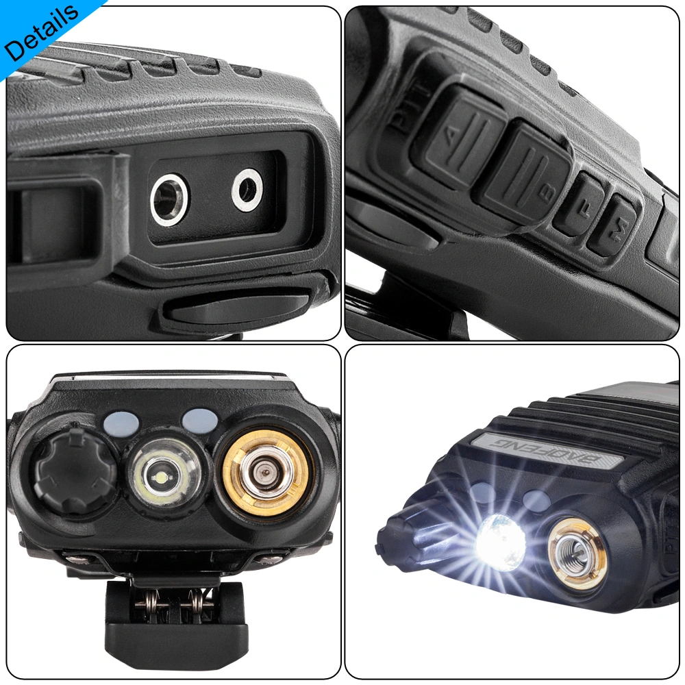 UV82 Dual Band Dual Standby Dual Display 5W Handheld Two Way Radio Walkie Talkie Black view 17