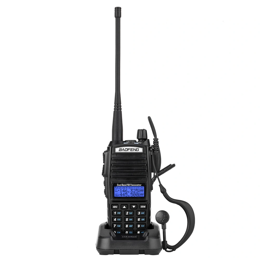 UV82 Dual Band Dual Standby Dual Display 5W Handheld Two Way Radio Walkie Talkie Black view 18