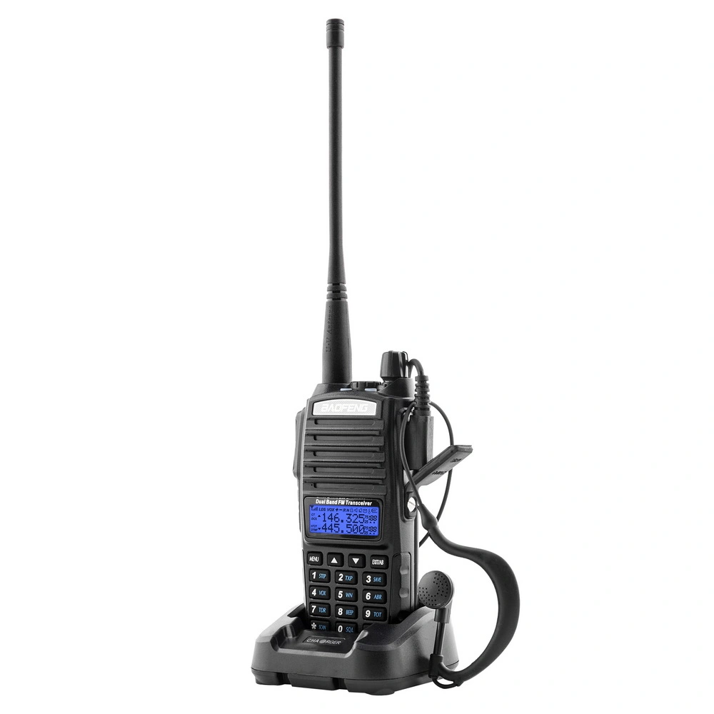 UV82 Dual Band Dual Standby Dual Display 5W Handheld Two Way Radio Walkie Talkie Black view 19