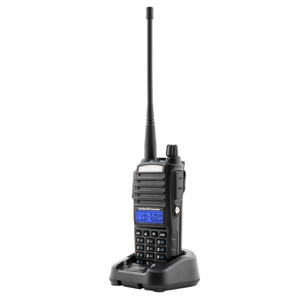 UV82 Dual Band Dual Standby Dual Display 5W Handheld Two Way Radio Walkie Talkie Black view 24