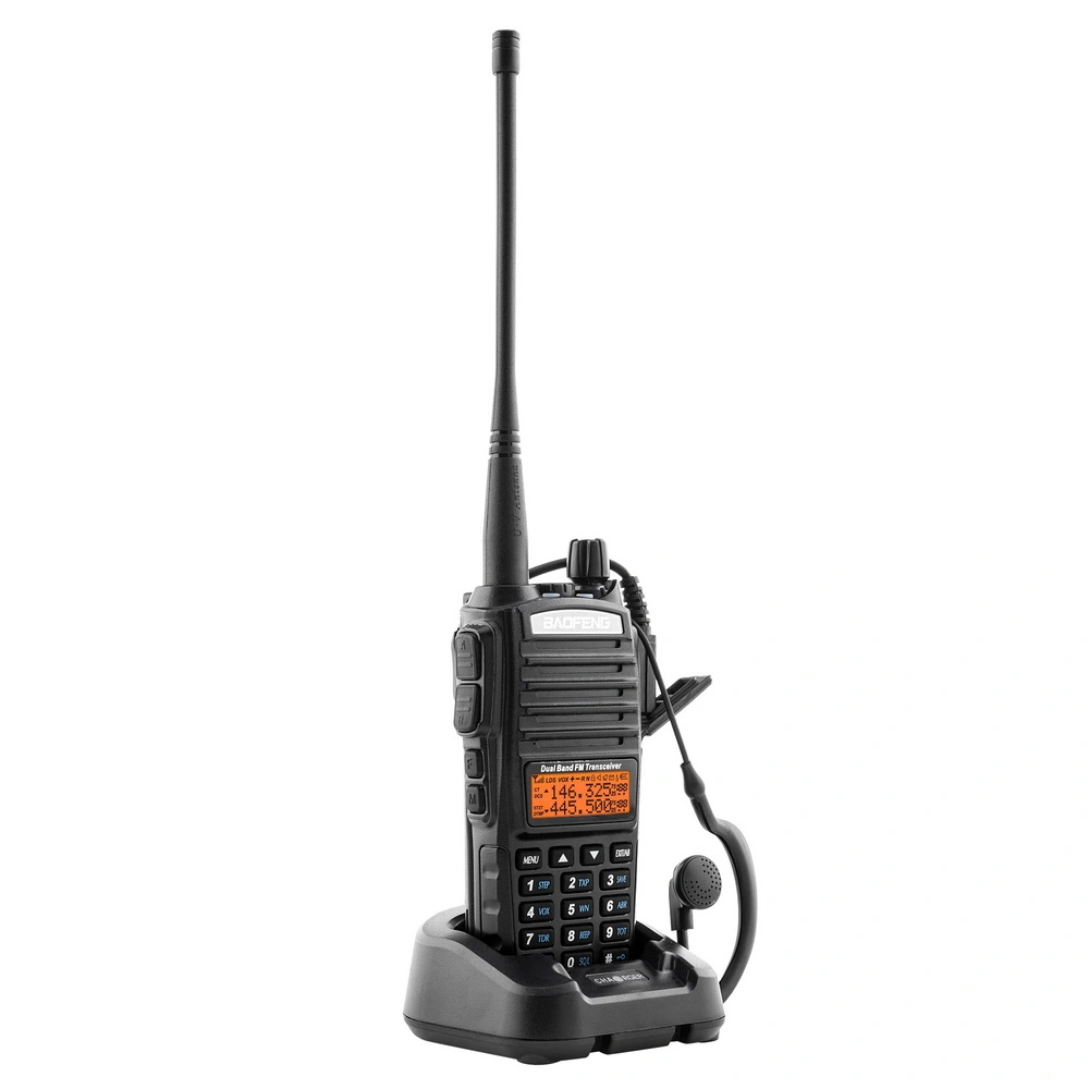 UV82 Dual Band Dual Standby Dual Display 5W Handheld Two Way Radio Walkie Talkie Black view 29