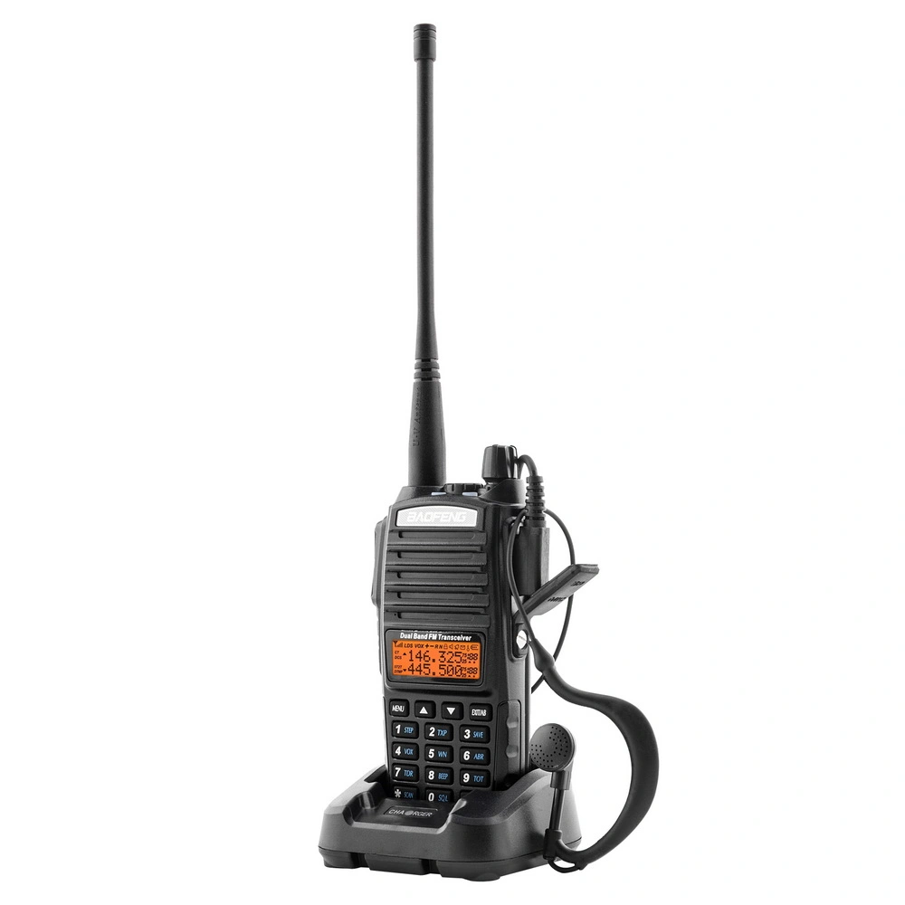 UV82 Dual Band Dual Standby Dual Display 5W Handheld Two Way Radio Walkie Talkie Black view 30