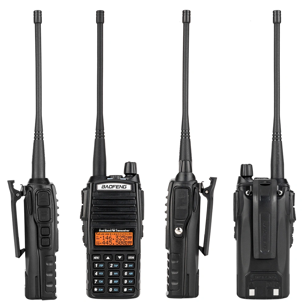 UV82 Dual Band Dual Standby Dual Display 5W Handheld Two Way Radio Walkie Talkie Black view 34
