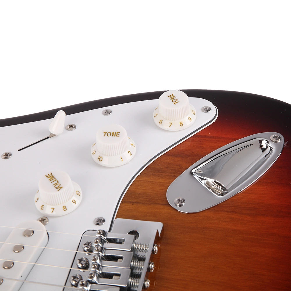 Rosewood Fingerboard Electric Guitar Sunset Color view 14