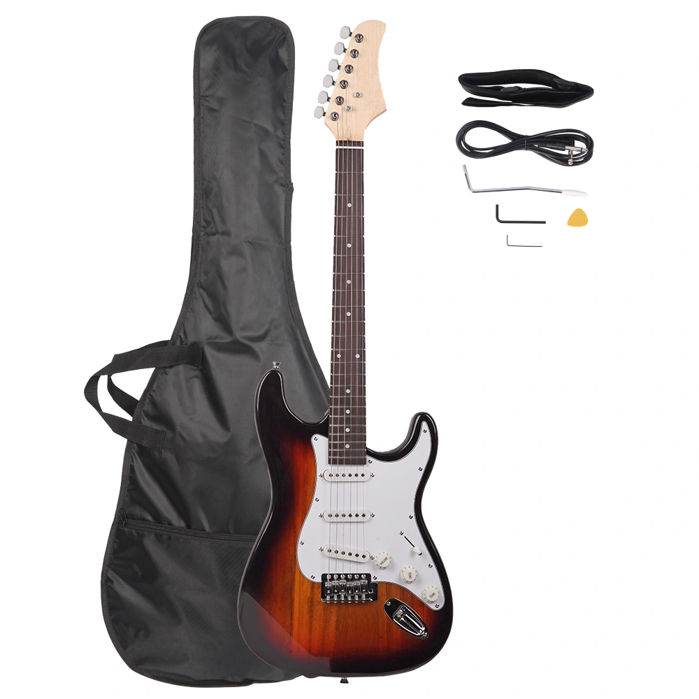 Rosewood Fingerboard Electric Guitar Sunset Color view 2