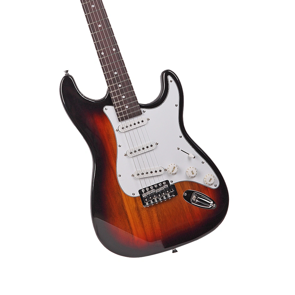 Rosewood Fingerboard Electric Guitar Sunset Color view 9