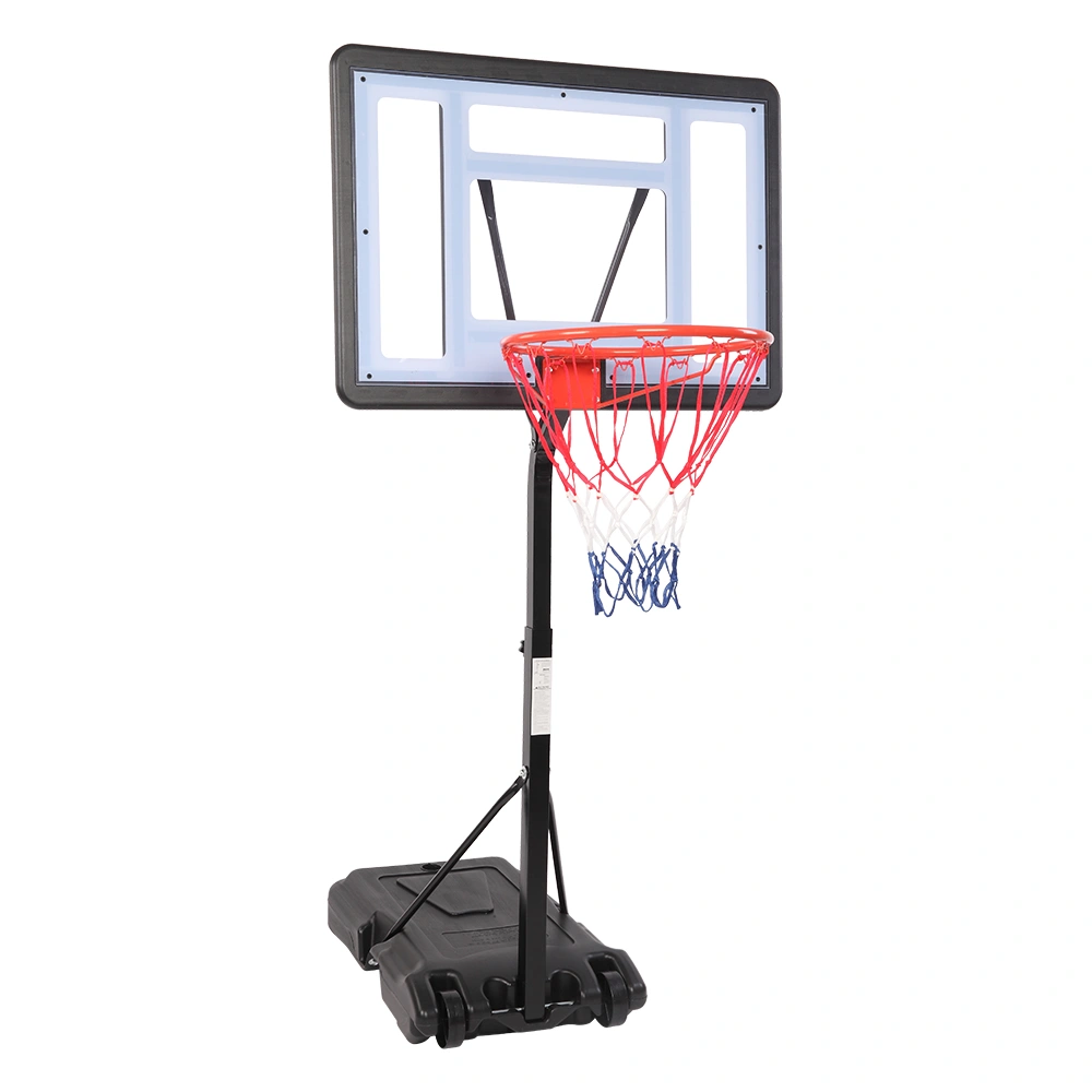 HY-B064S Portable Movable Swimming Pool PVC Transparent Backboard Basketball Stand (Basket Adjustment Height 1.15m-1.35m) Maximum Applicable For 7 # Ball view 3