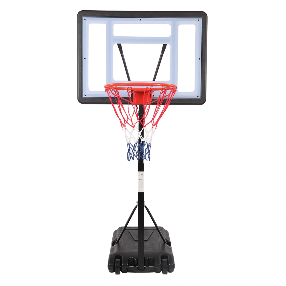 HY-B064S Portable Movable Swimming Pool PVC Transparent Backboard Basketball Stand (Basket Adjustment Height 1.15m-1.35m) Maximum Applicable For 7 # Ball view 4