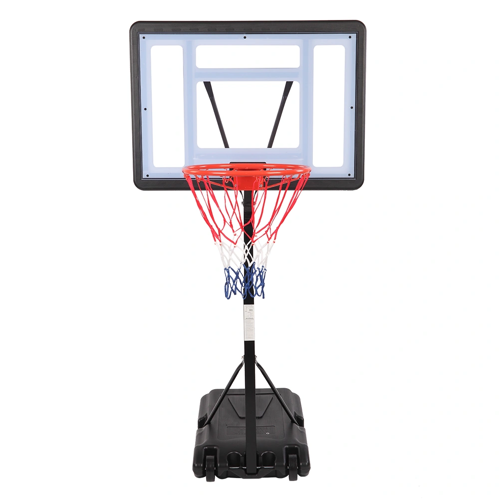 HY-B064S Portable Movable Swimming Pool PVC Transparent Backboard Basketball Stand (Basket Adjustment Height 1.15m-1.35m) Maximum Applicable For 7 # Ball view 9