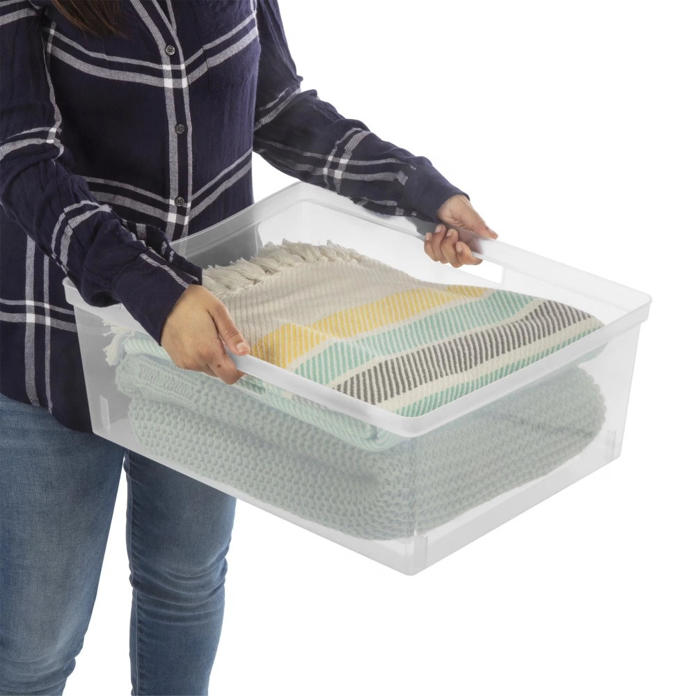(2 pack) Wide 4 Drawer Tower, Plastic Storage Organizer with Removable Clear Bins, Easy to Assemble - No Tools Needed, Black (Shipment from Walmart) view 4