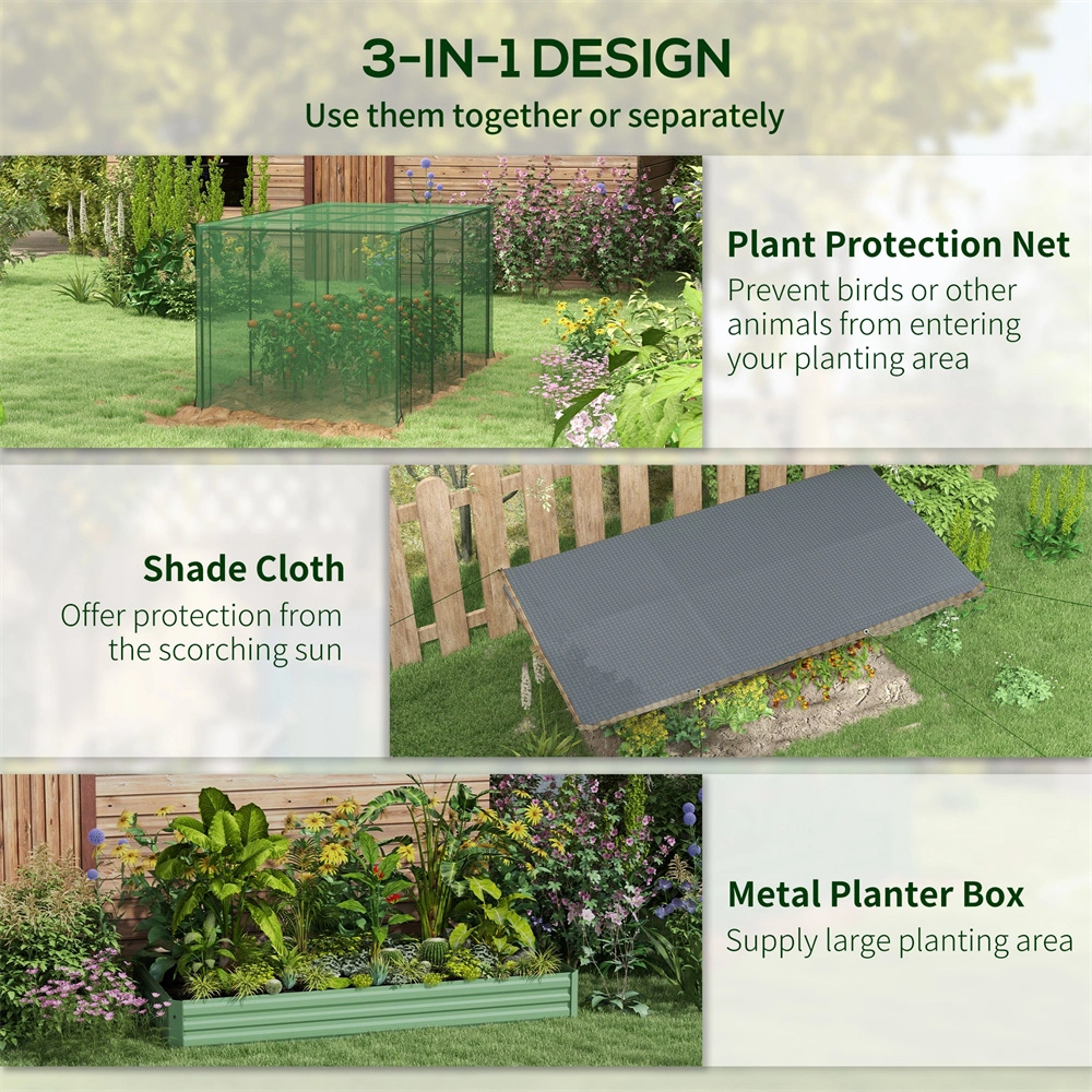 Mini Greenhouse Indoor Outdoor Plants 2 Tier Clear PVC Cover Portable Plant Cloche Seed Starting Cold Frame view 4