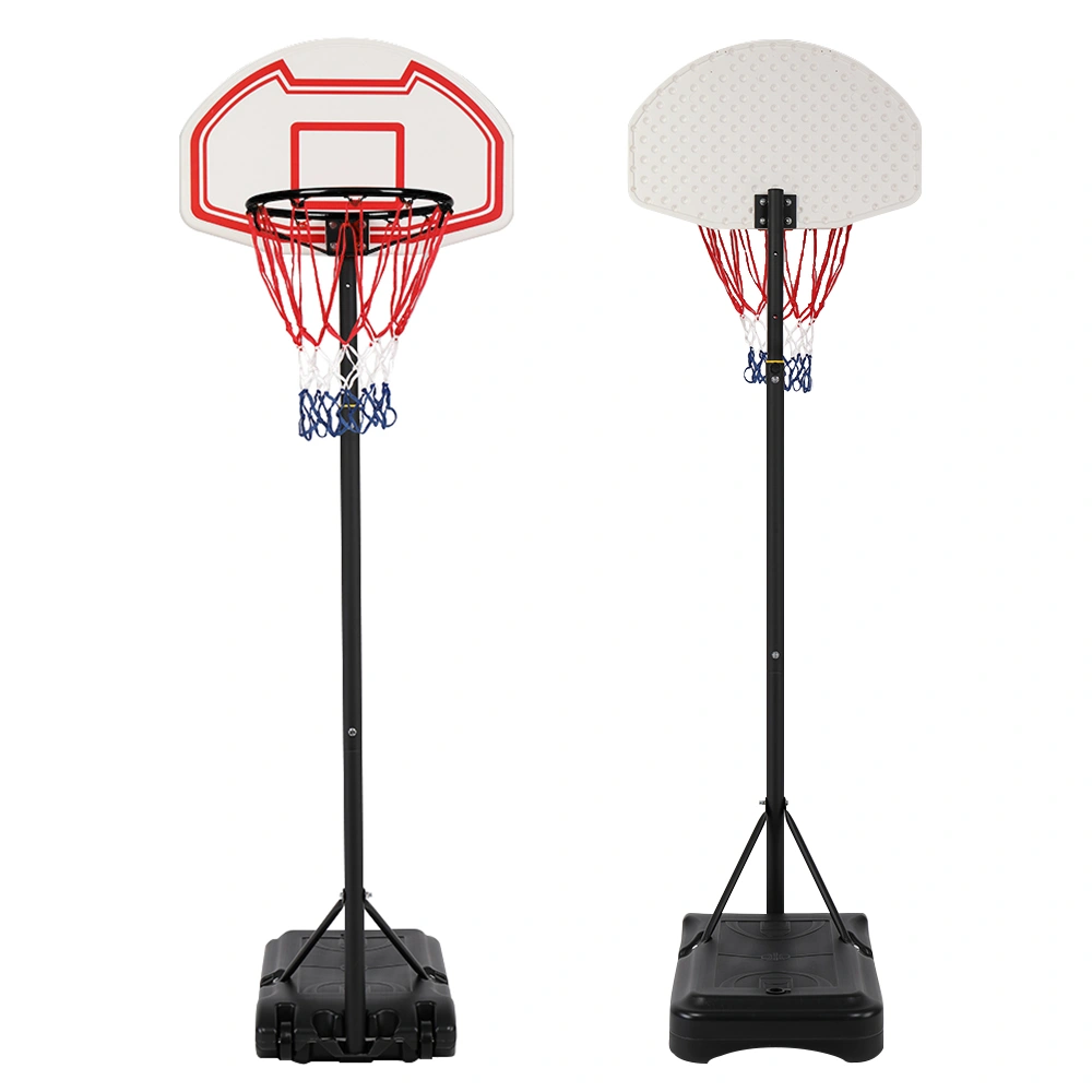 Portable Basketball Hoop Stand with Base, Height Adjustable 160-210cm, Outdoor Training Basketball Goal for Kids & Adults
