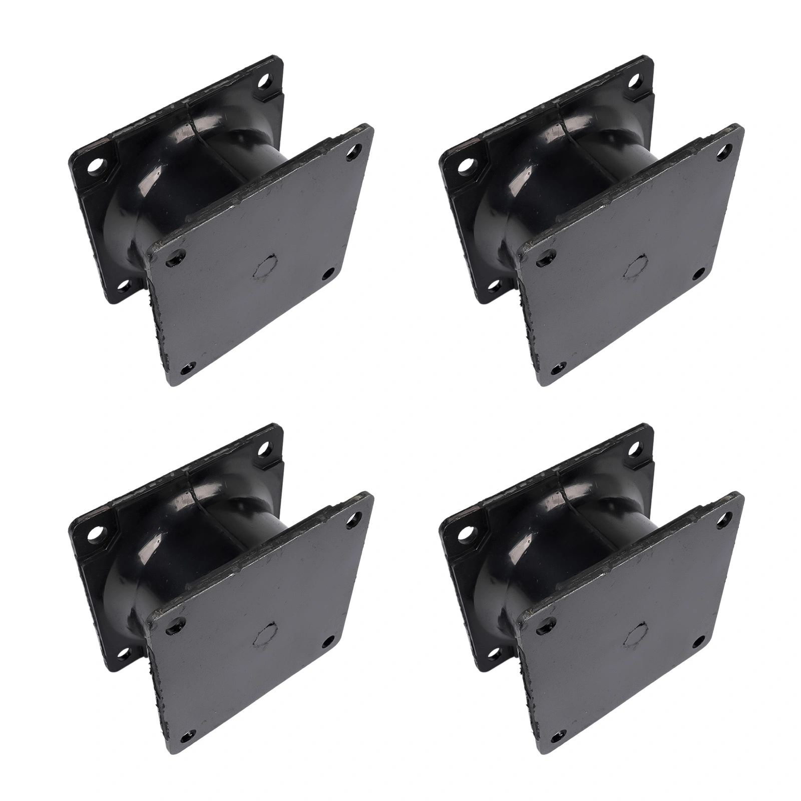 4 Pack Vibratory Plate Compactor Rubber Isolator Shock Mount Replacement for Bobcat PCF64 Stanley HS6000 HS6019 HS6100 HSX6 HS8000 view 4
