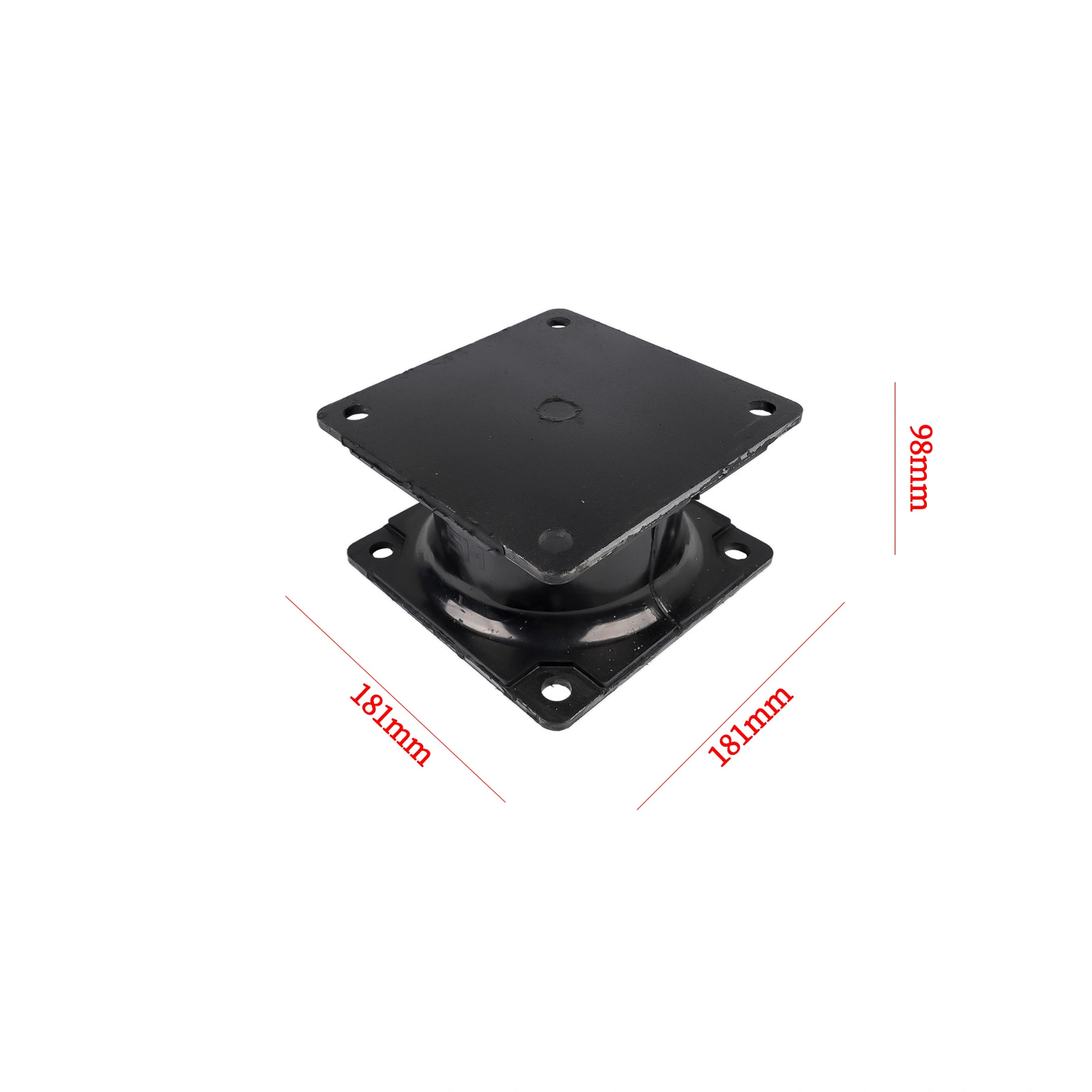 4 Pack Vibratory Plate Compactor Rubber Isolator Shock Mount Replacement for Bobcat PCF64 Stanley HS6000 HS6019 HS6100 HSX6 HS8000 view 8