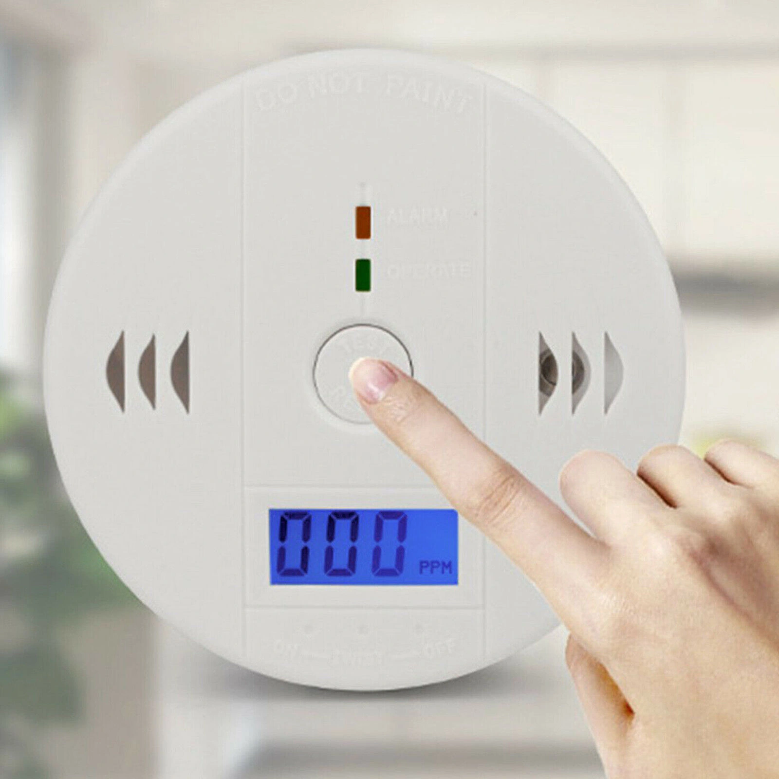 (2 Pack)LCD Display CO Carbon Monoxide Gas Detector Device Home Safety Alarm Detector (US Logistics only For USPS.TK/TMEU only For self-pickup) Platform policies vary; relevant qualifications are attached via link, please do not list products without view 7