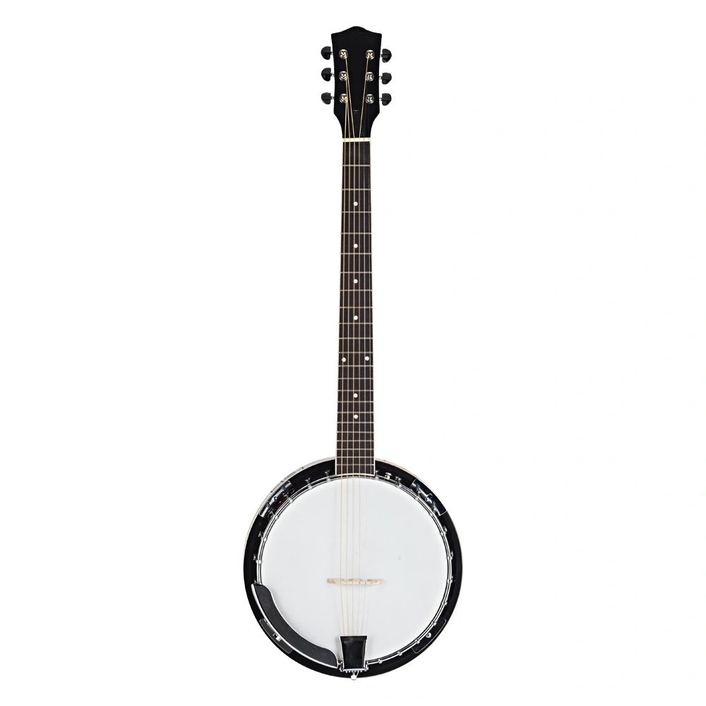 Top Grade Exquisite Professional Sapelli Notopleura Wood Alloy 6-string Banjo