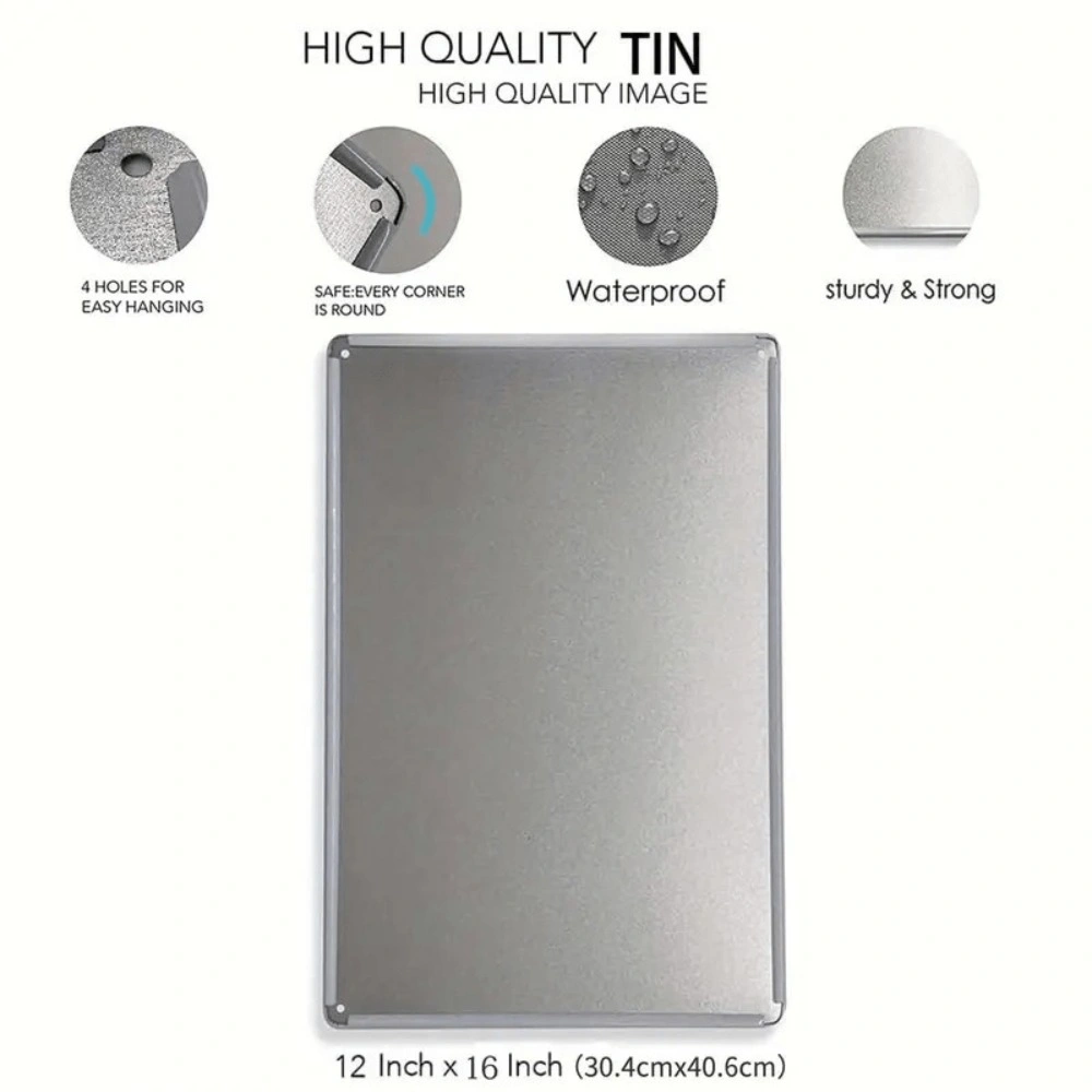 CIFbuy Sarcastic Retro Metal Tin Sign Creative Wall Decor Plaque Unique Decor For Women (TikTok, temu pick-up service) view 2