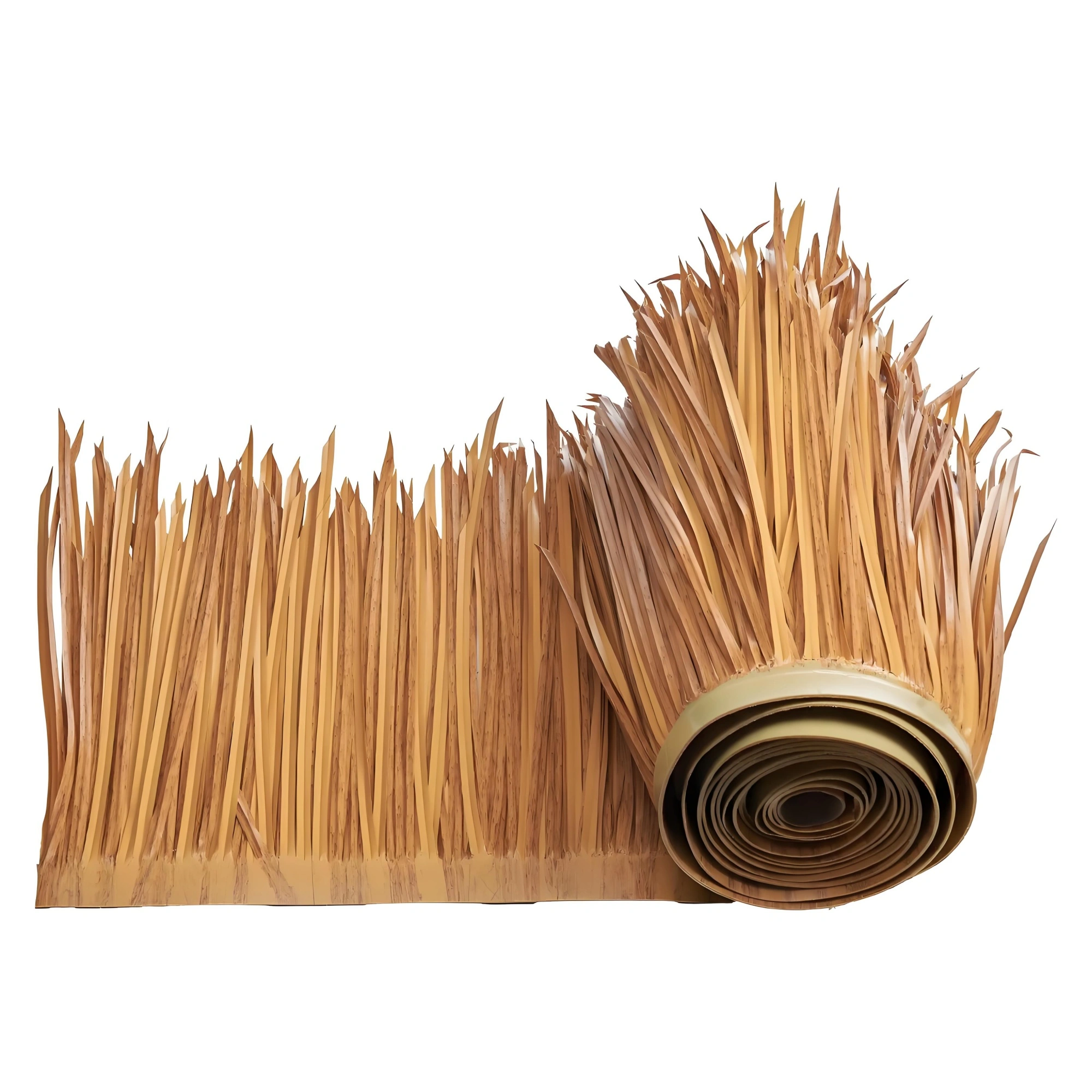 1.6 x 16.4 ft Artificial Thatch Roofing Roll, Waterproof & Fire-Resistant, for Patio, Pool & Beach Décor(Only artificial thatched roof roll) view 2