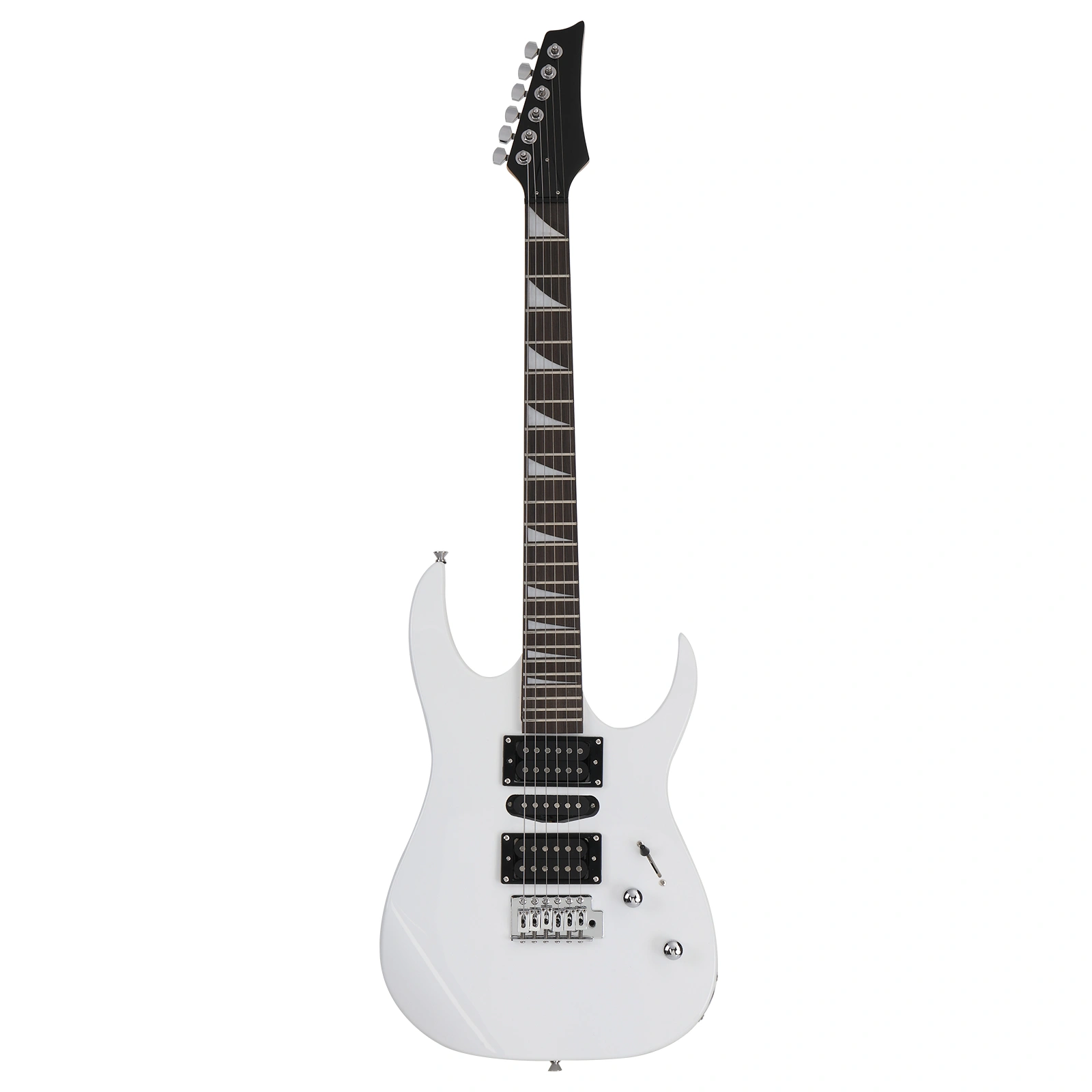 170 Model 39in Electric Guitar HSH Pickups 20W Amp Gig Bag Strap Picks Cable White view 2