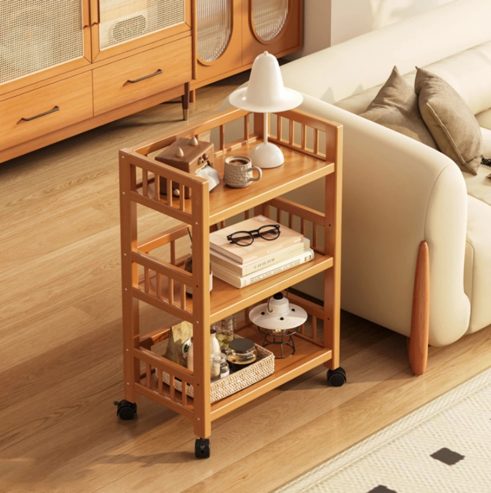 Small Bedside Table Cabinet with Storage Rack Side Coffee Table Shelf UK