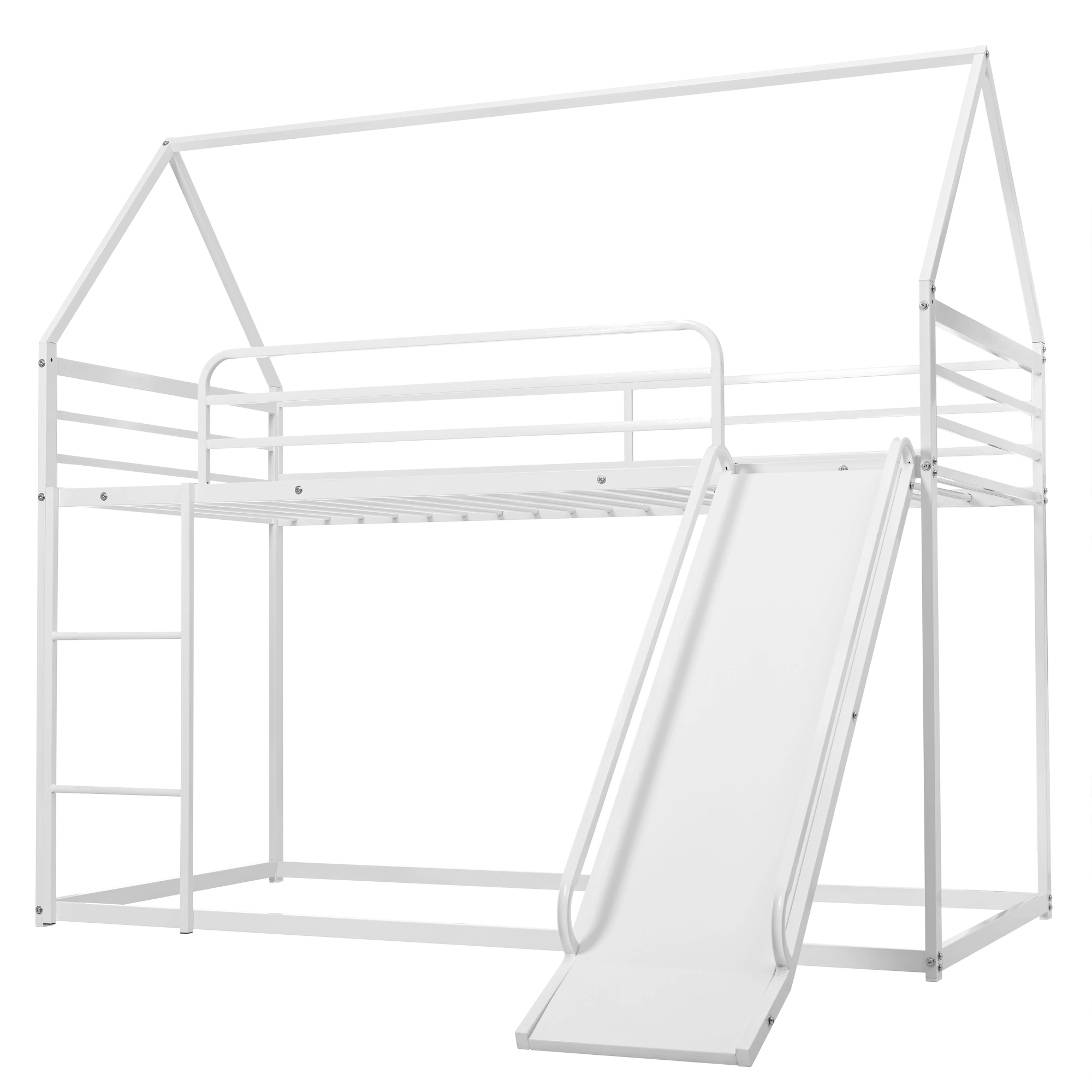 Twin over Twin House Bed view 12