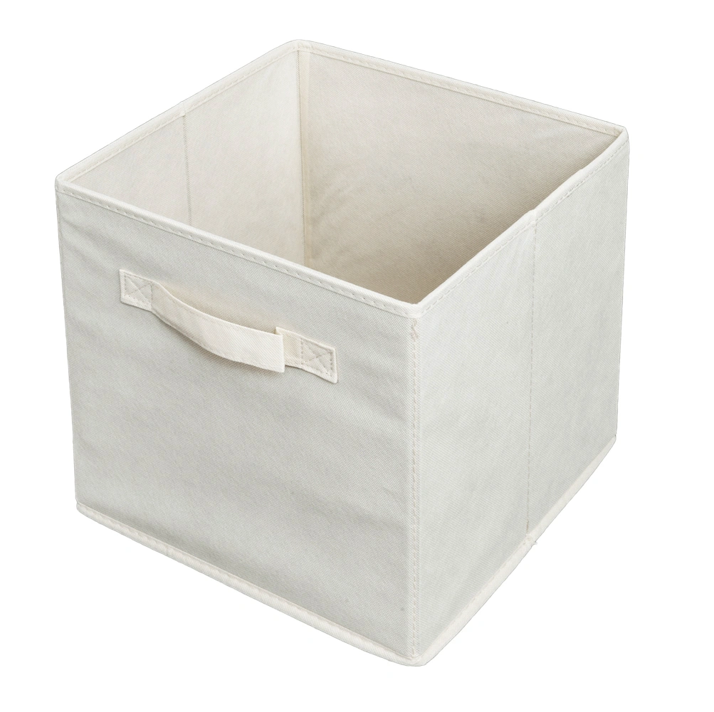 6pcs High Quality Non-woven Fabrics Storage Boxes Beige view 3
