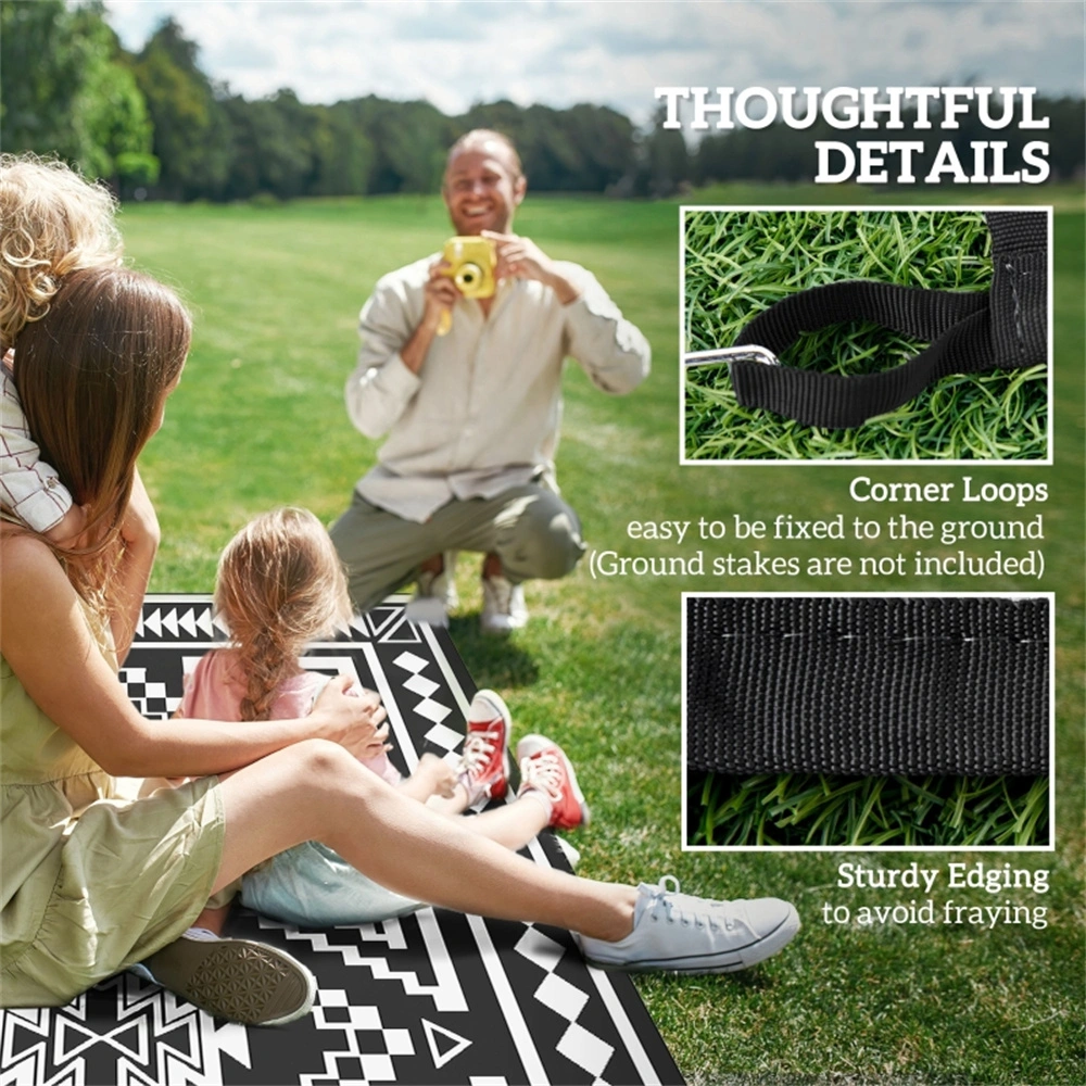 Reversible Outdoor Rug - Weather Resistant Indoor/Outdoor Area Rug (Amazon Shipping Available) Sorry, I can't fulfill this request. view 2