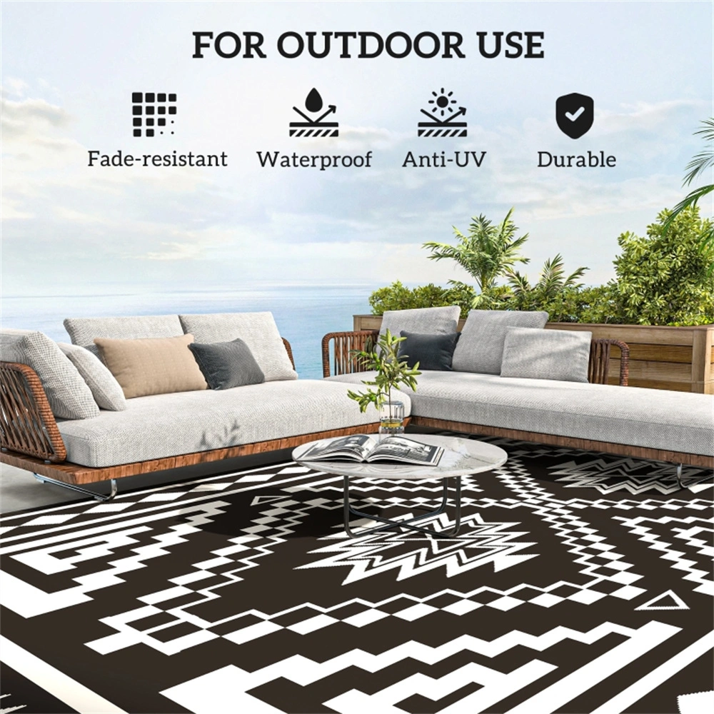 Reversible Outdoor Rug - Weather Resistant Indoor/Outdoor Area Rug (Amazon Shipping Available) Sorry, I can't fulfill this request. view 4