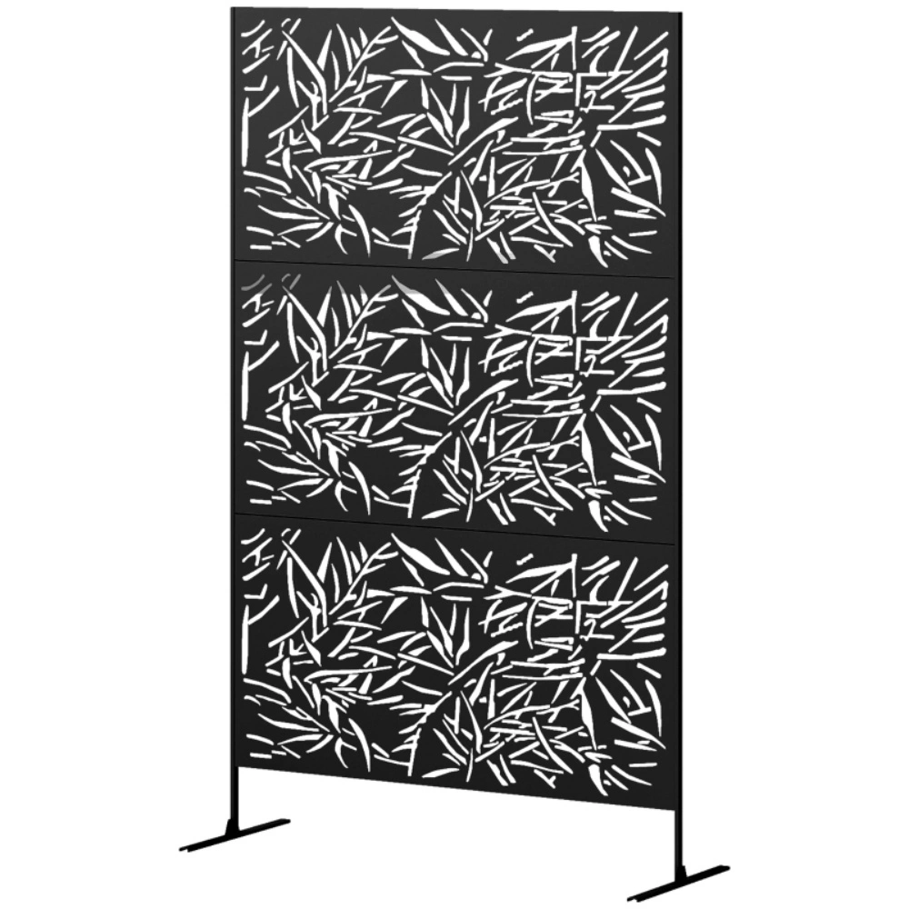 Garden Decorative Fence Panel - Outdoor Yard Boundary Border Fencing