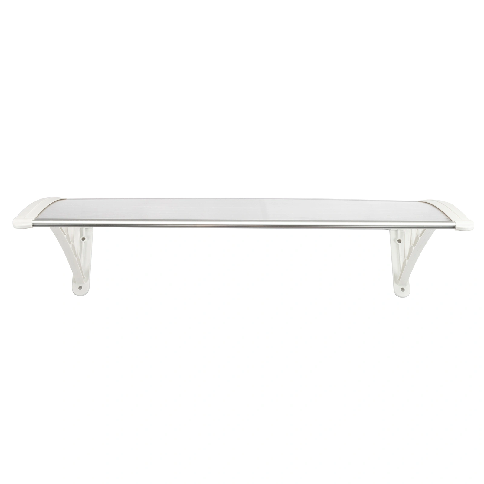 HT-100 x 80 Household Application Door & Window Rain Cover Eaves Transparent Board & White Holder view 12