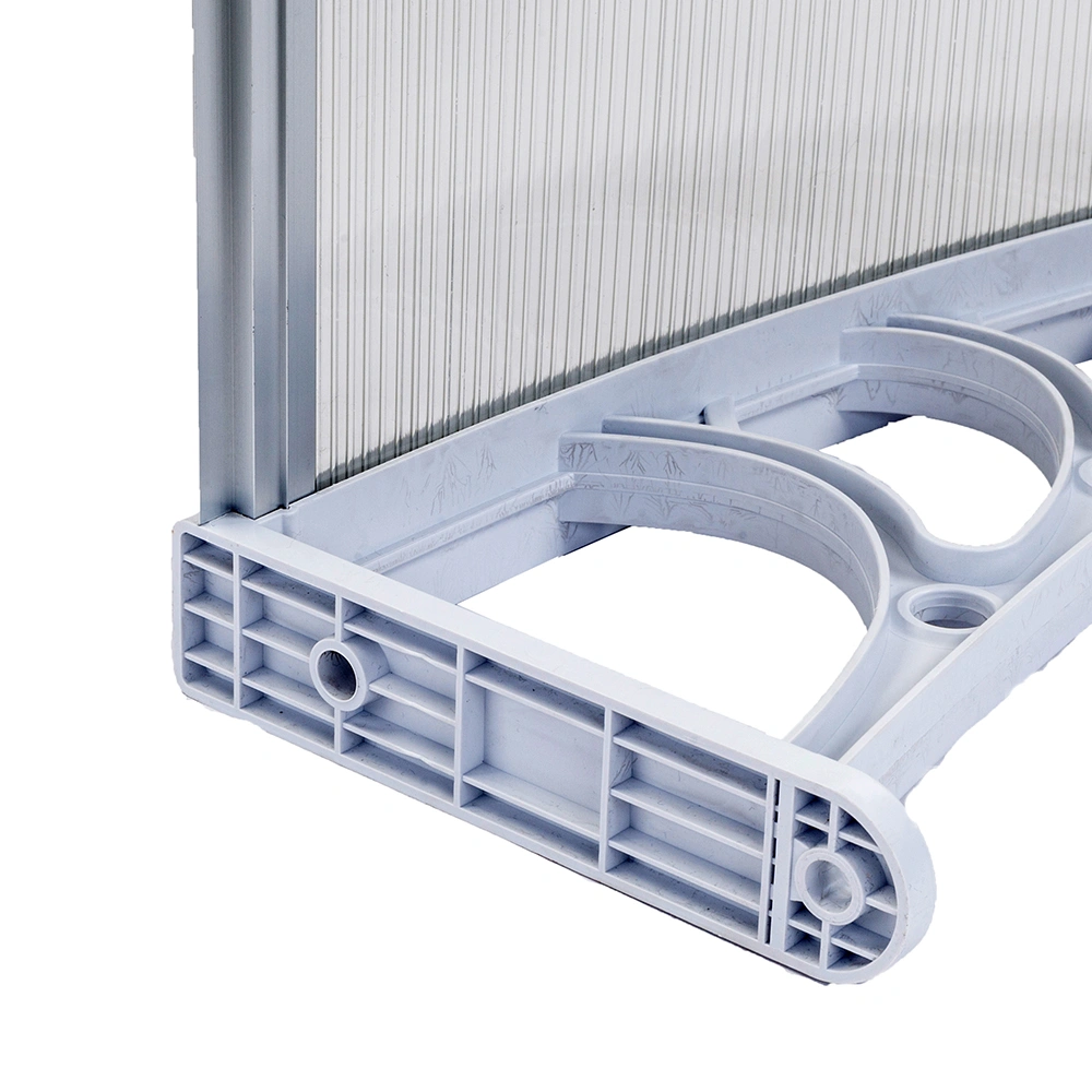 HT-100 x 80 Household Application Door & Window Rain Cover Eaves Transparent Board & White Holder view 21