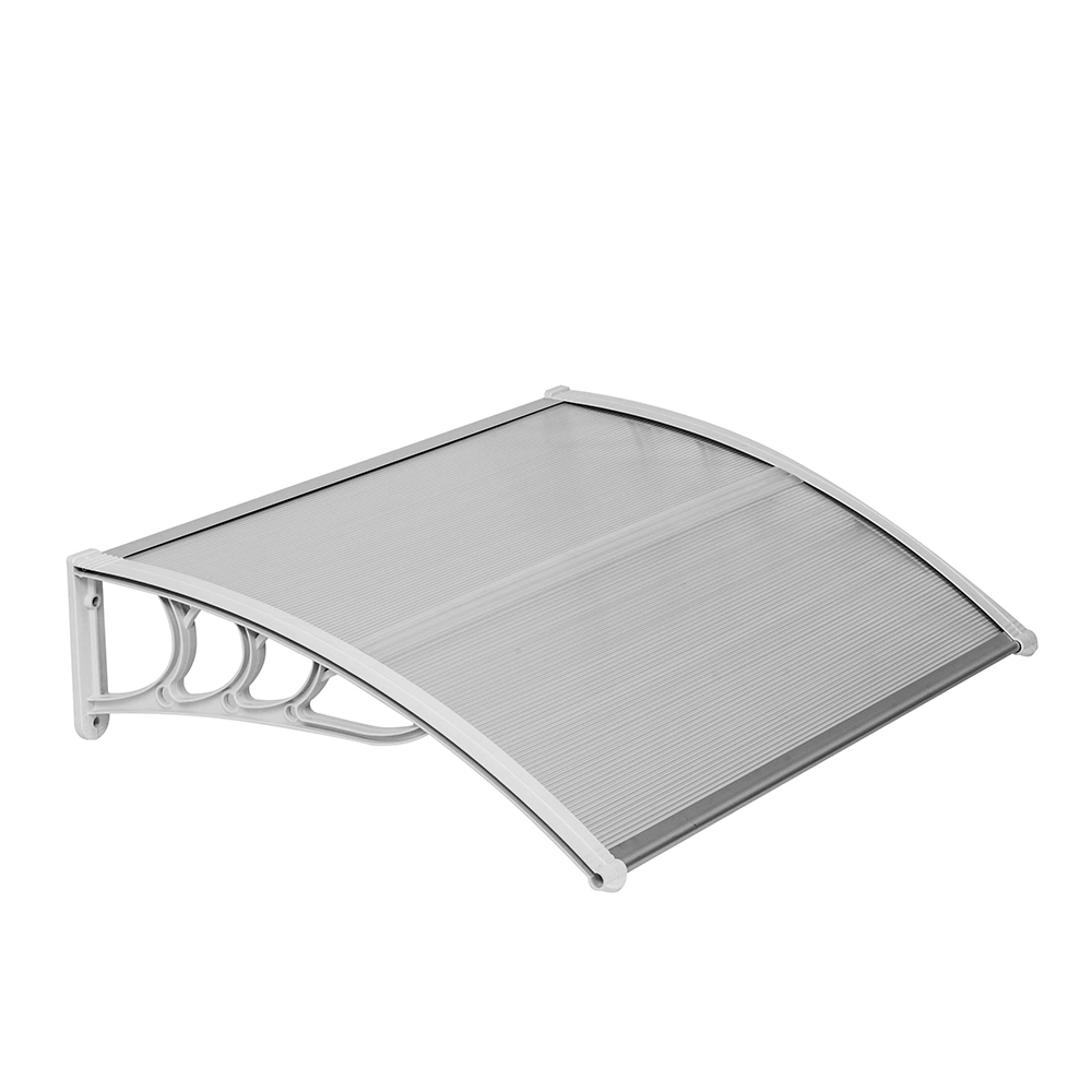 HT-100 x 80 Household Application Door & Window Rain Cover Eaves Transparent Board & White Holder view 32