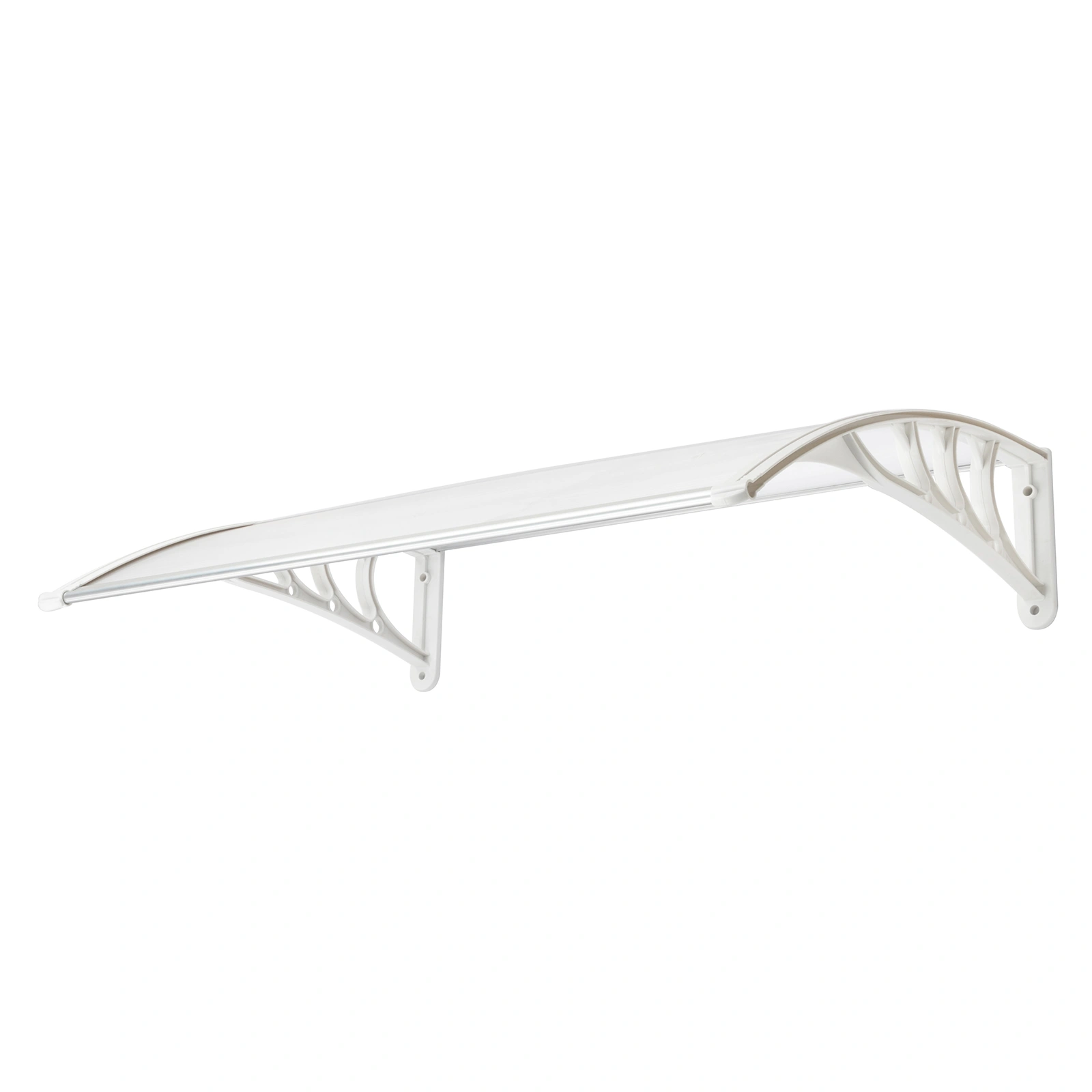 HT-100 x 80 Household Application Door & Window Rain Cover Eaves Transparent Board & White Holder view 7