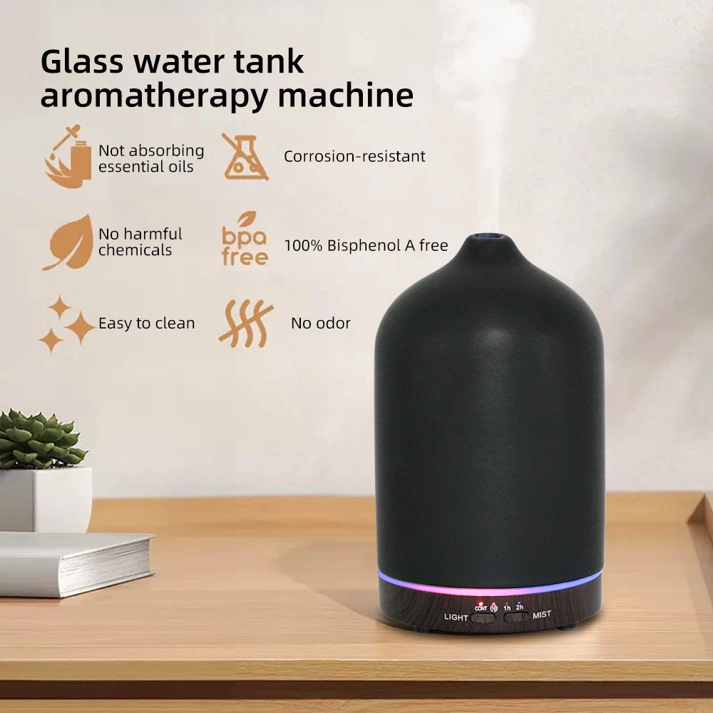 200ml Aromatherapy Humidifier 7 Color LED Essential Oil Diffuser Timer Auto Shut Off for Bedroom view 5