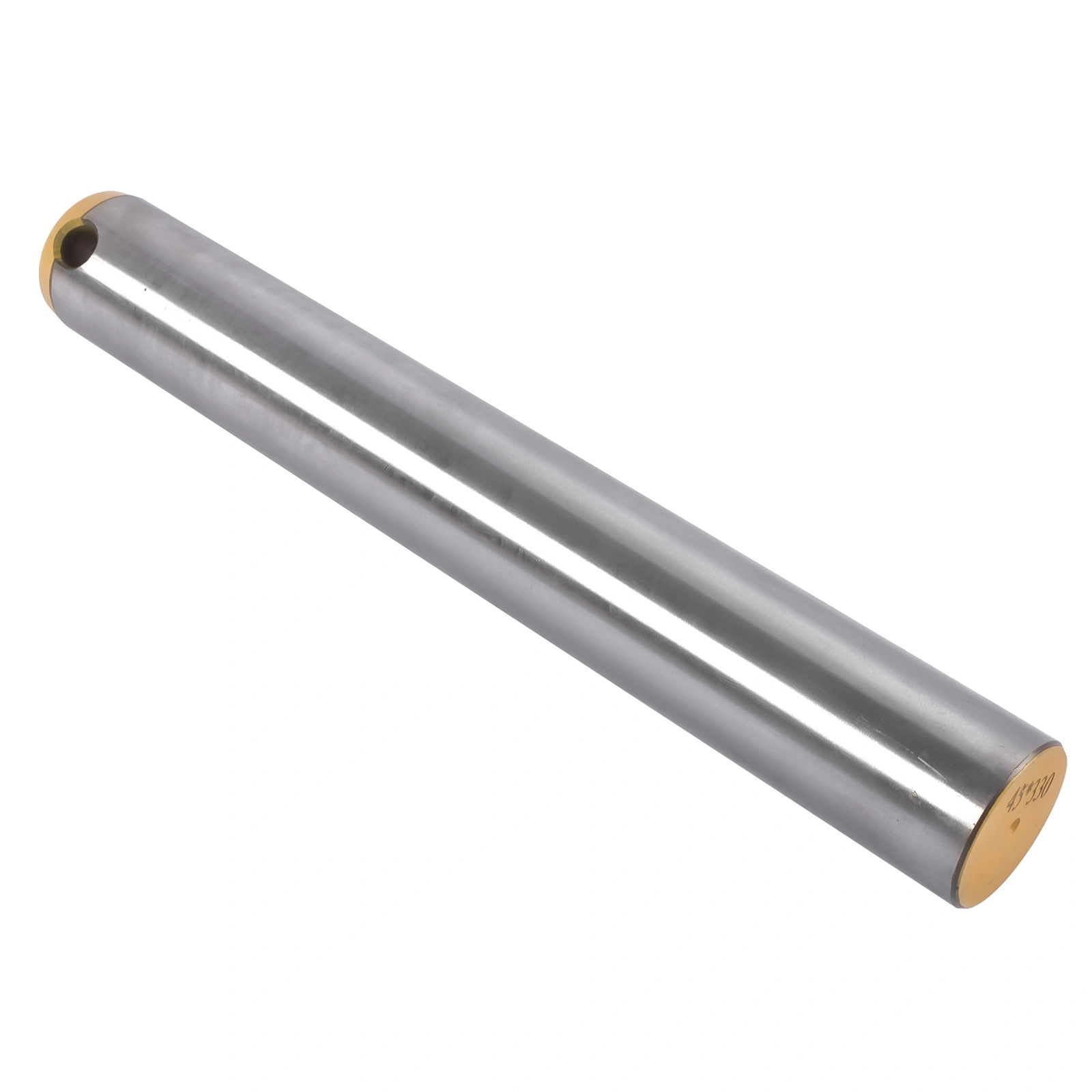 Excavator Bucket Pin 45mm x 330mm (13") Alloy Steel Zinc Plated Pin Fits John Deere Kubota Case Caterpillar Takeuchi Yanmar view 2
