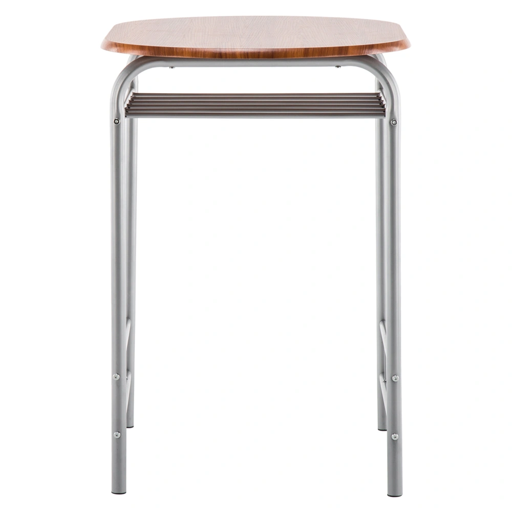 Brown Wood Grain PVC Breakfast Table (One Table and Two Chairs) view 13