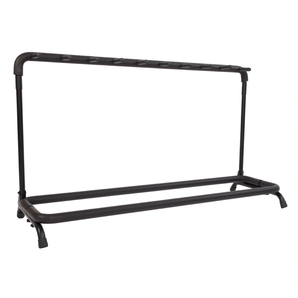9-Slot Guitar Holder Rack Stand Black view 4