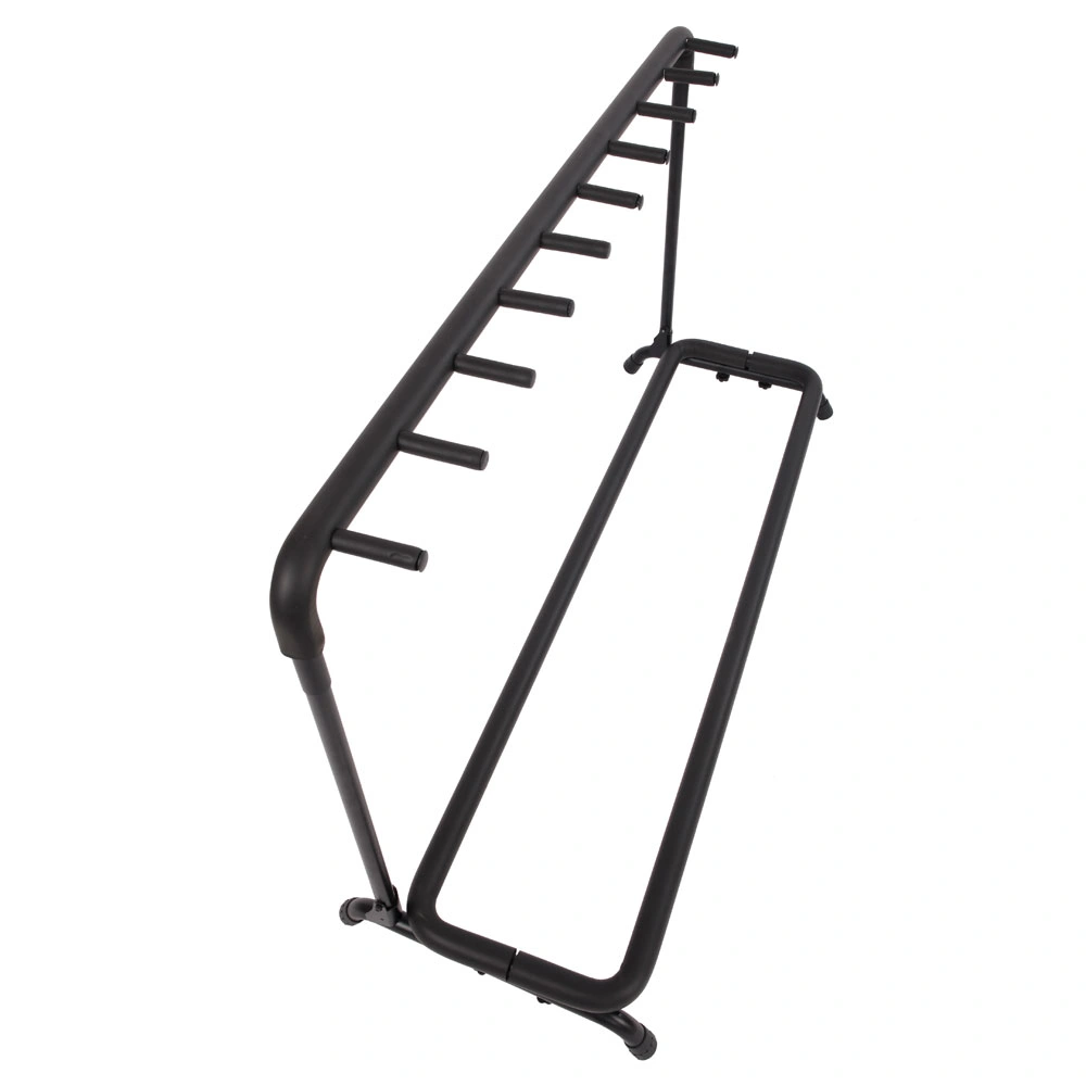 9-Slot Guitar Holder Rack Stand Black view 5