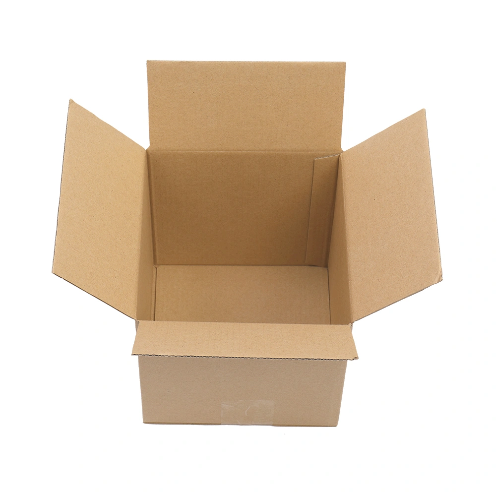 100 Corrugated Paper Boxes 6x6x6"(15.2*15.2*15.2cm)Yellow view 15