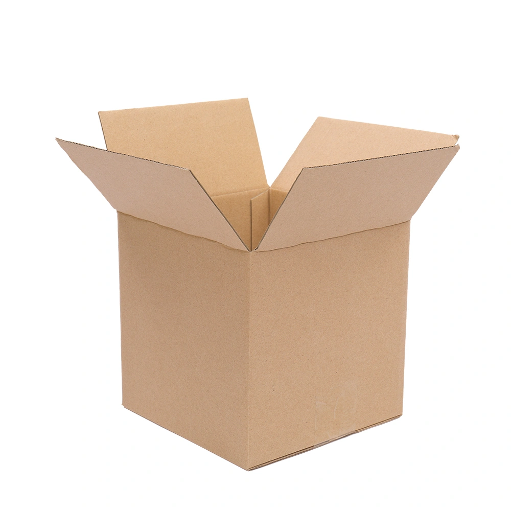 100 Corrugated Paper Boxes 6x6x6"(15.2*15.2*15.2cm)Yellow view 17