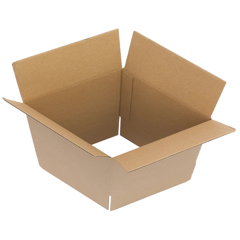 100 Corrugated Paper Boxes 6x6x6"(15.2*15.2*15.2cm)Yellow view 19