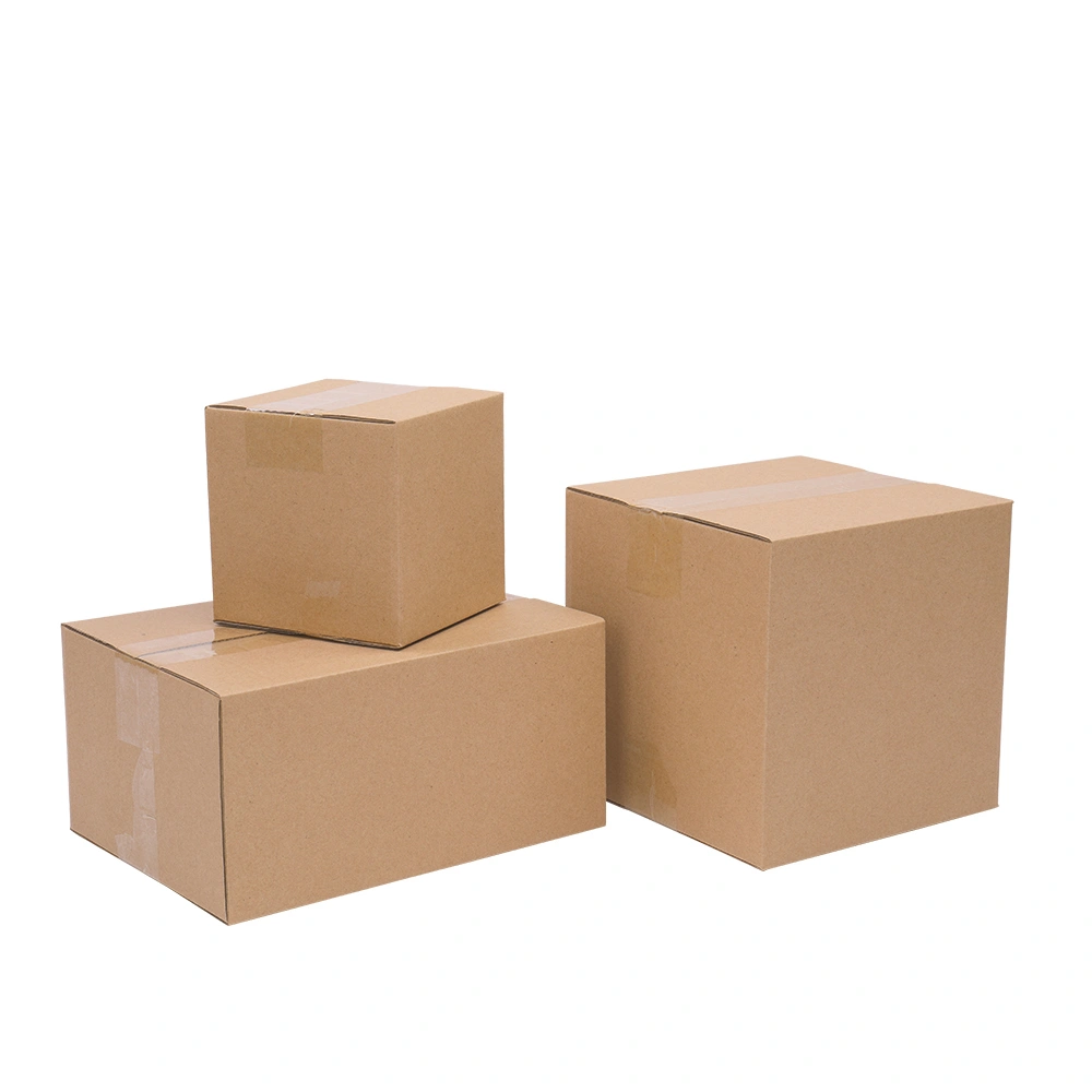 100 Corrugated Paper Boxes 6x6x6"(15.2*15.2*15.2cm)Yellow view 22