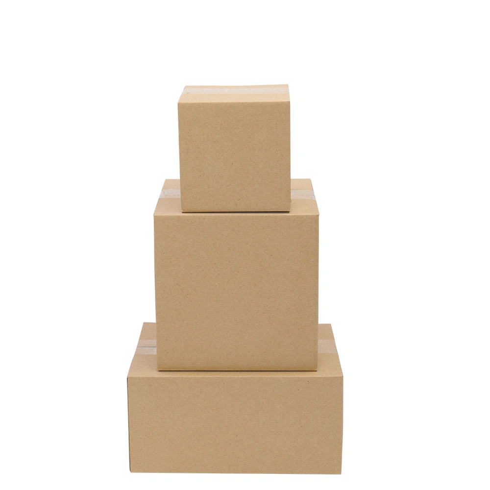 100 Corrugated Paper Boxes 6x6x6"(15.2*15.2*15.2cm)Yellow view 23