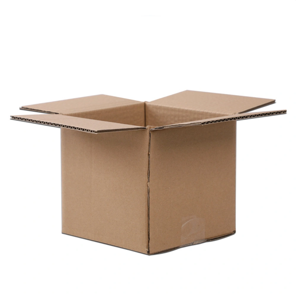 100 Corrugated Paper Boxes 6x6x6"(15.2*15.2*15.2cm)Yellow view 5