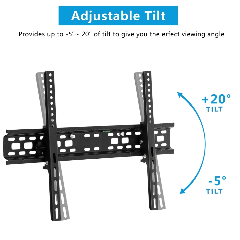 TMW003 32-70" Tilt TV Wall Mount Bracket VESA 400x600 -5°~20° w/Spirit Level view 19