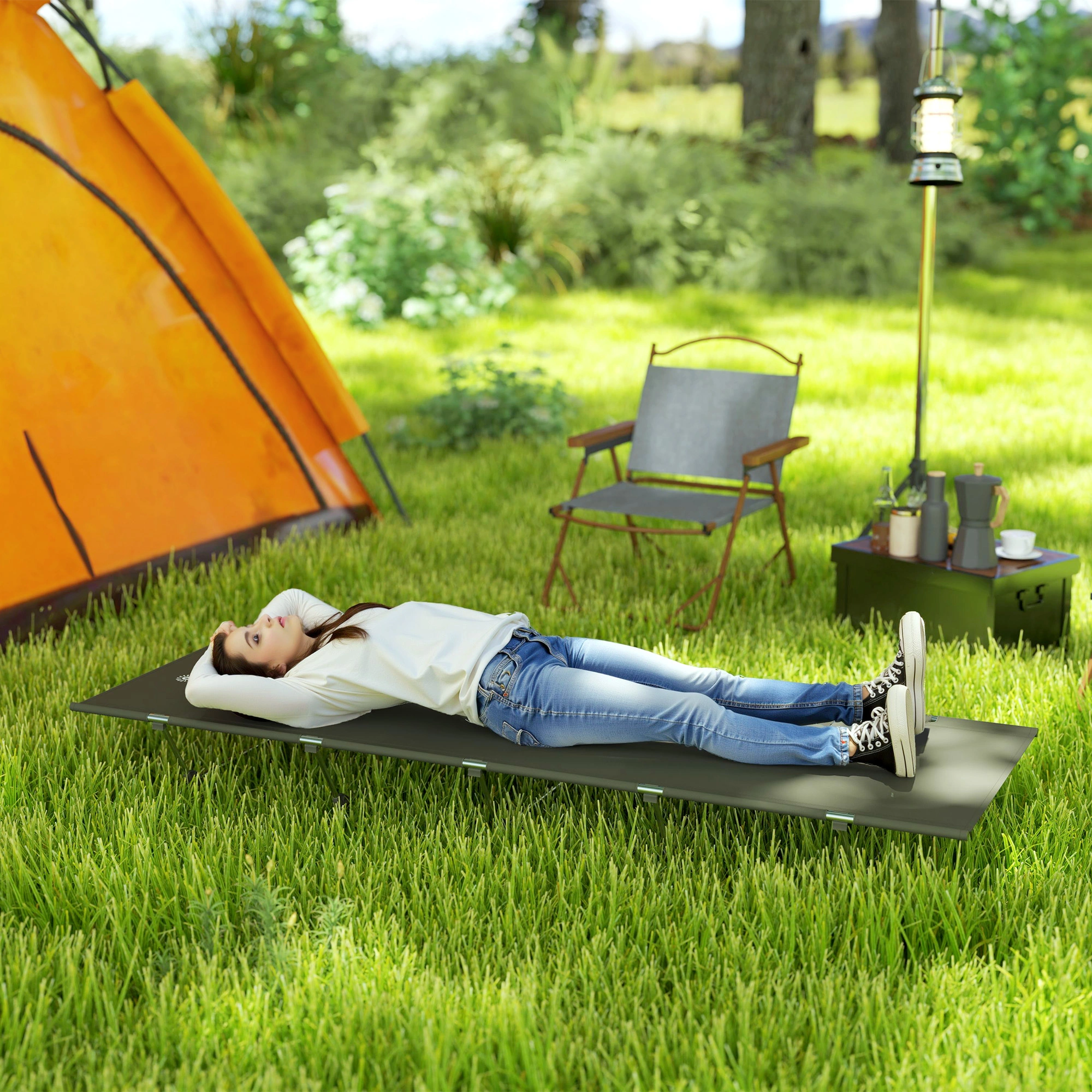 Pop Up Camping Tent 2-3 Person, Waterproof Outdoor Instant Cabin Tent with Carry Bag, Easy Setup Family Tent