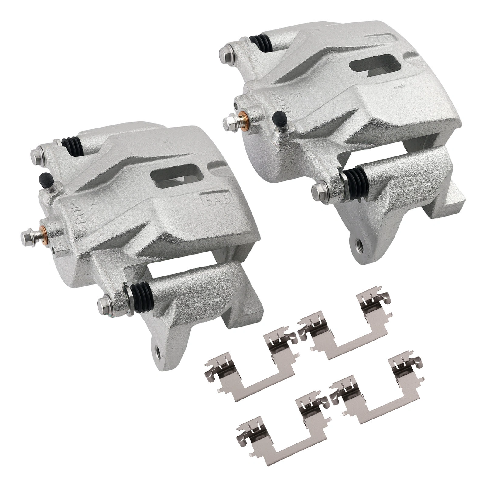 Brake Caliper Front Pair Set fit for Lexus RX400h 2006-2008 477500E010 477300E010 view 6
