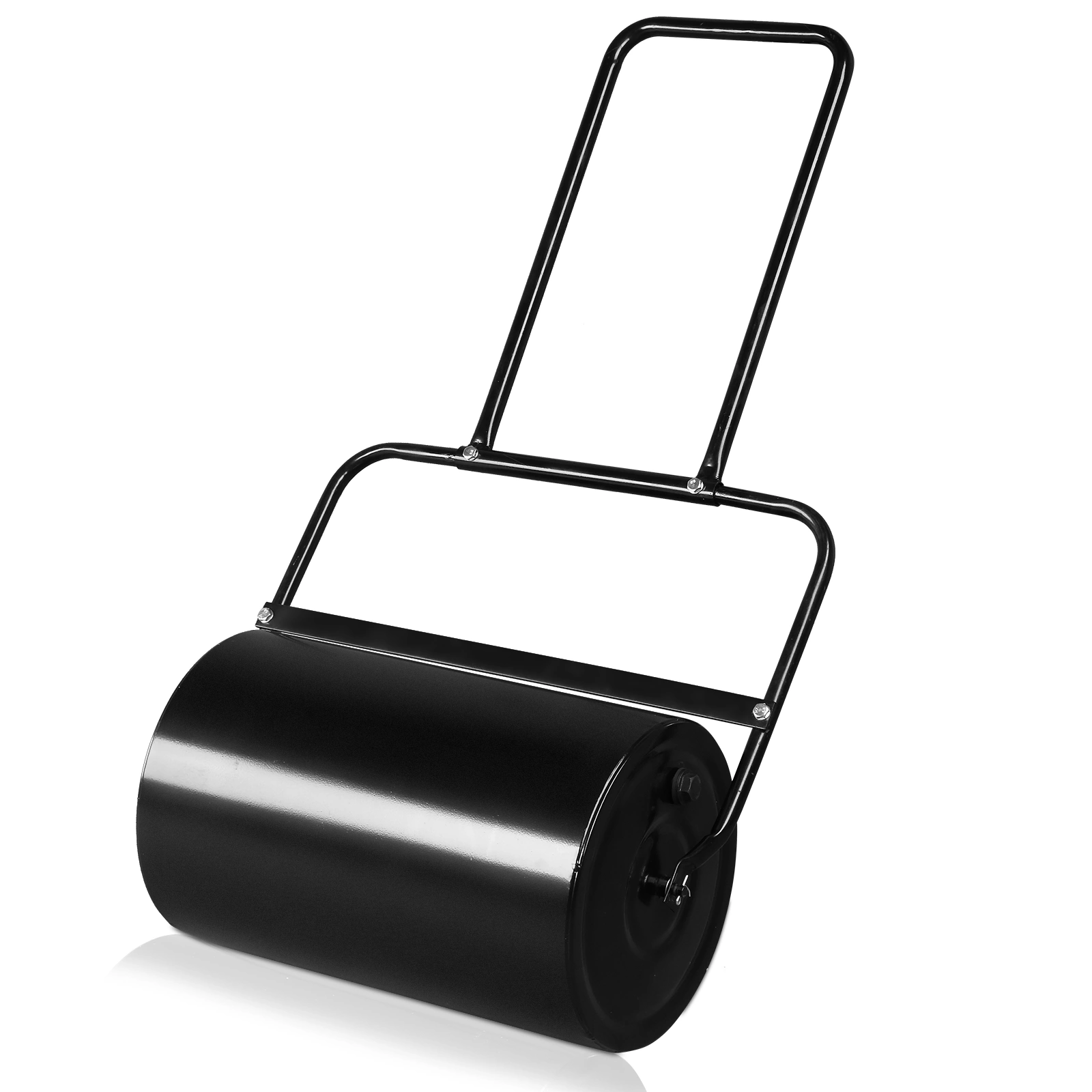 19.5in Lawn Roller Iron Cylindrical Black (same as 67823001)