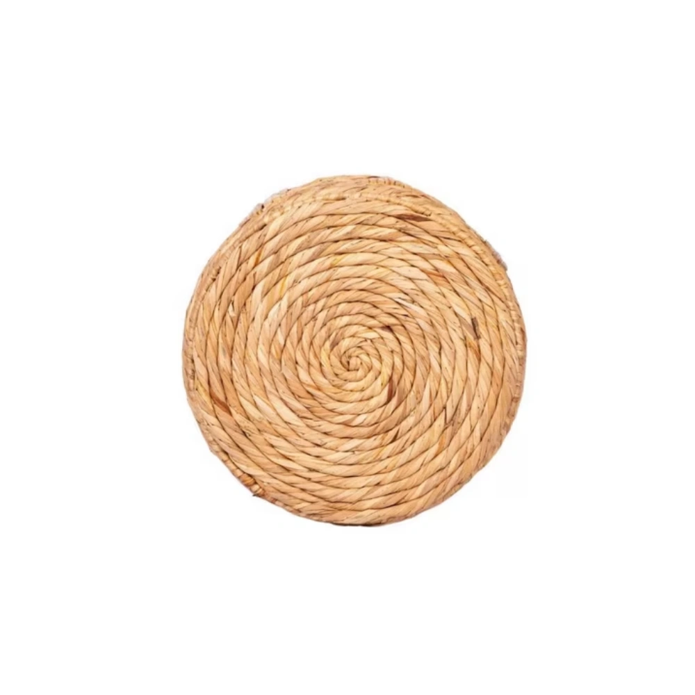 12" Round Bulrush Basket Planter view 4